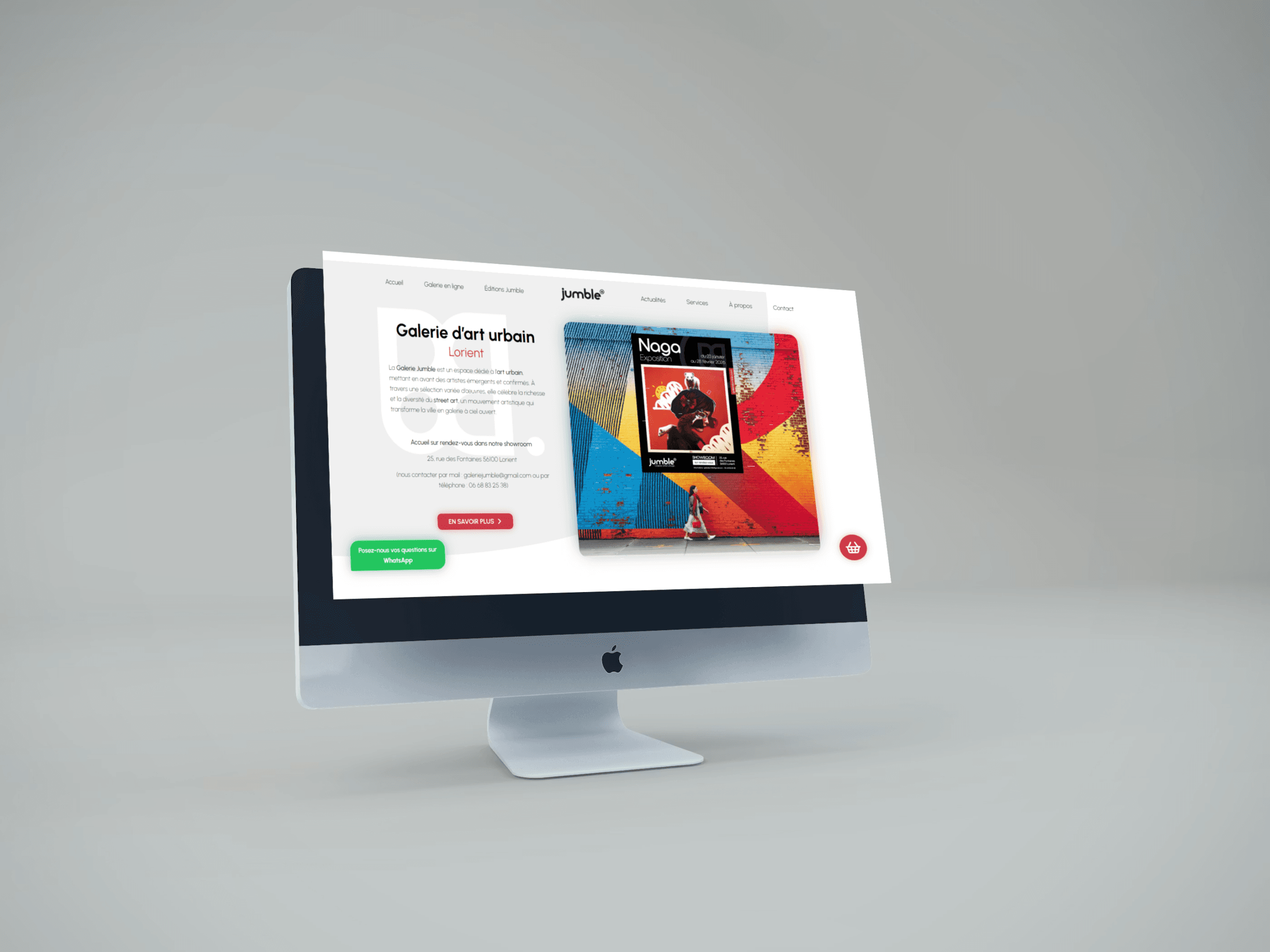 Réalisation web Jumble